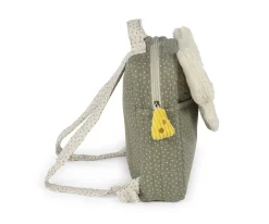 Mochila Infantil Ratoncito Topito Poppy Musgo Personalizable