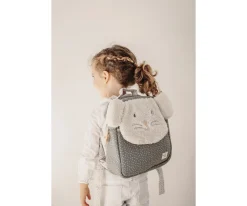 Mochila Infantil Ratoncito Topito Poppy Musgo Personalizable