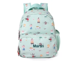 Mochila Infantil The Three Little Pigs Personalizable