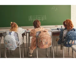 Mochila Mediana Funny Letters + Llavero Personalizable