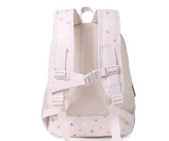 Mochila Mediana Geometric Nature + Llavero Personalizable