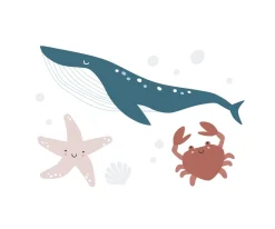 Mochila Mini Fashion Azul Personalizada Ocean