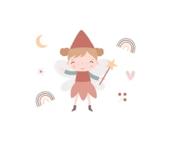 Mochila Mini Fashion Rosa Personalizada Wild Fairies