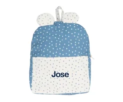Mochila Mini Star Azul Personalizable