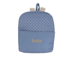 Mochila Mini Star Blue Personalizable