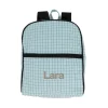 Mochila Nordic Check Blue Personalizable