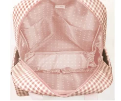 Mochila para Silla de Paseo I Love Vichy Rosa