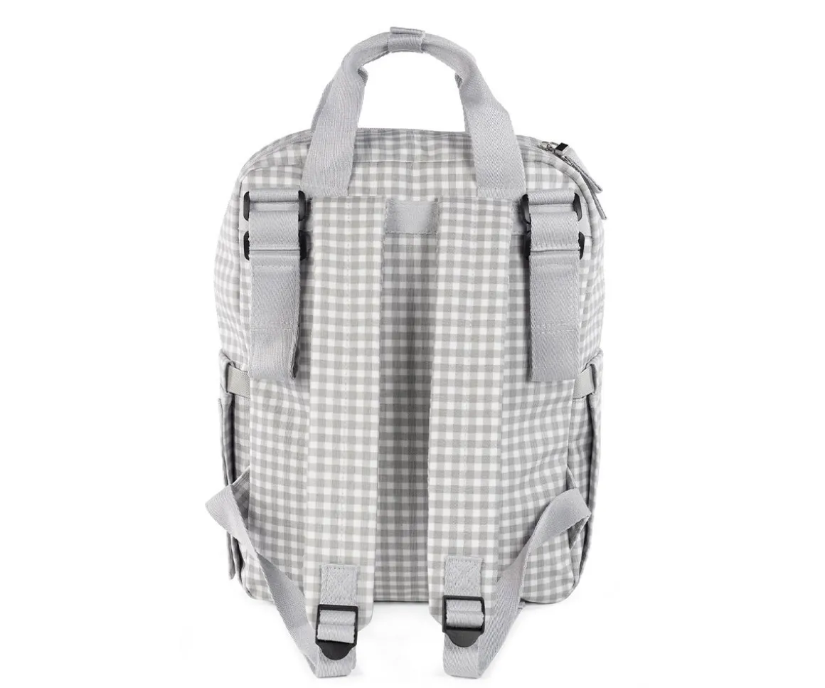 Mochila para Silla de Paseo I Love Vichy Gris