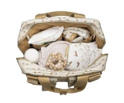 Mochila para Silla de Paseo Corazones Poppy Canela