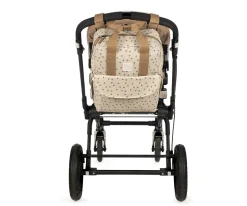 Mochila para Silla de Paseo Corazones Poppy Canela