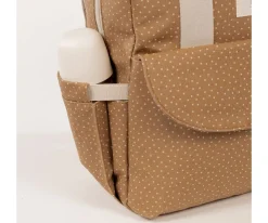 Mochila para Silla de Paseo Lunares Poppy Canela