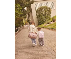 Mochila Pequeña Tela Funny Letters Personalizable