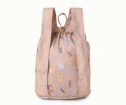 Mochila Pequeña Tela Funny Letters Personalizable