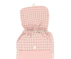 Mochila Pequeña Vichy Geometric Nature Personalizable