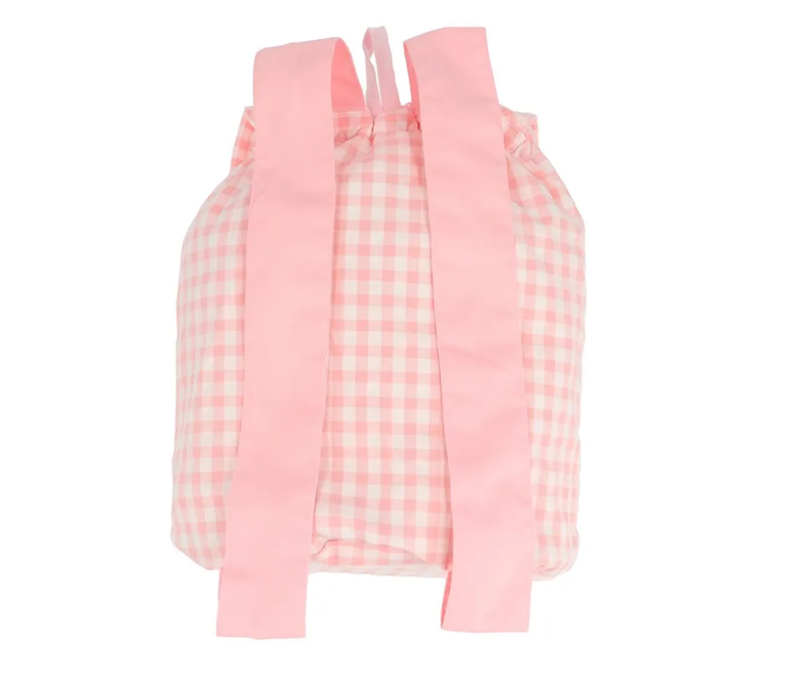 Mochila Pequeña Vichy Magical Unicorn Personalizable