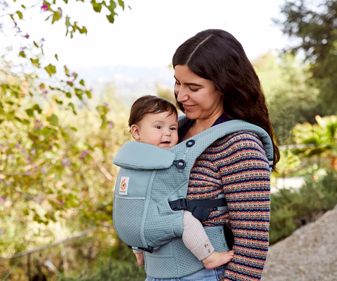 Mochila Portabebé Ergobaby® Adapt SoftFlex Mesh Azul Pizarra