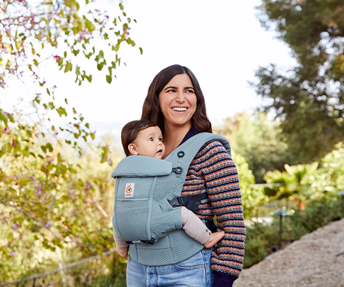 Mochila Portabebé Ergobaby® Adapt SoftFlex Mesh Azul Pizarra