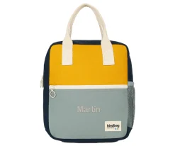 Mochila Preescolar Arthur Tricolor Amarillo Personalizable
