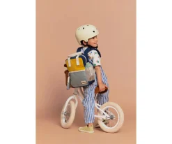 Mochila Preescolar Arthur Tricolor Amarillo Personalizable