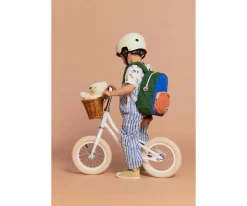 Mochila Preescolar Romy Tricolor Azul Eléctrico Personalizable