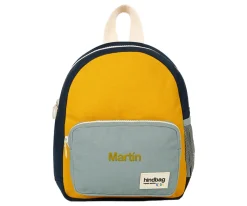 Mochila Preescolar Romy Tricolor Amarillo Romy Personalizable