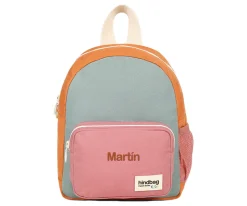 Mochila Preescolar Romy Tricolor Sage Personalizable