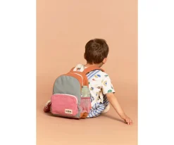Mochila Preescolar Romy Tricolor Sage Personalizable