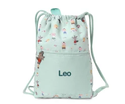 Mochila Saco Impermeable The Three Little Pigs Personalizable