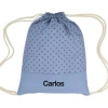 Mochila Saco Mini Star Blue Personalizable