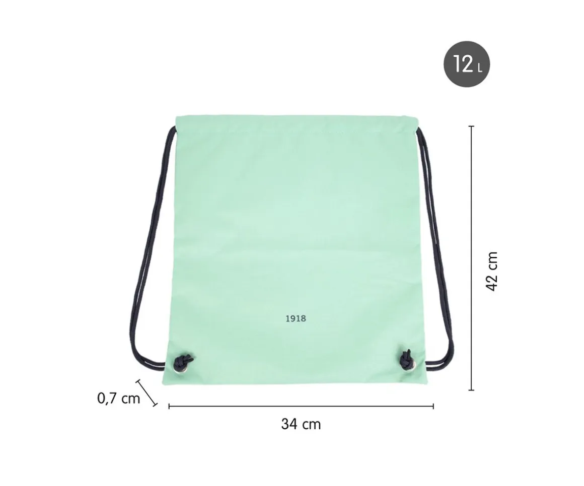 Mochila Saco Personalizable Colección 430 Since 1918 Verde