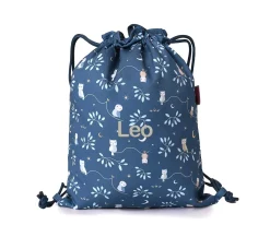 Mochila Saco Tela Magical Forest Personalizable