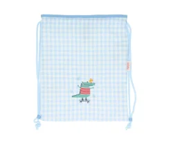 Mochila Saco Vichy Croc Personalizable