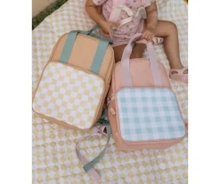 Mochila Scout Stripes Apricot Personalizable