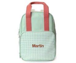 Mochila Scout Stripes Sage Personalizable