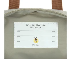 Mochila Square Mini Little Gang Light Khaki