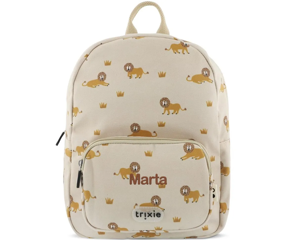 Mochila Trixie Estampada Lively Lion Personalizable