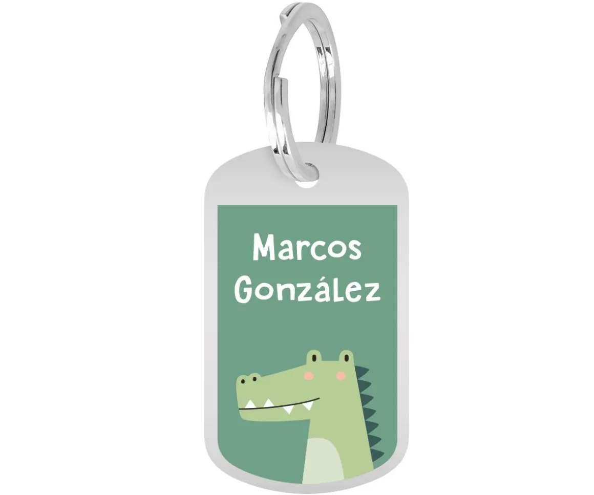 Mochila Trixie GRANDE Crocodile con Llavero Personalizado