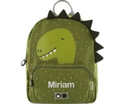 Mochila Trixie GRANDE Dino con Llavero Personalizado