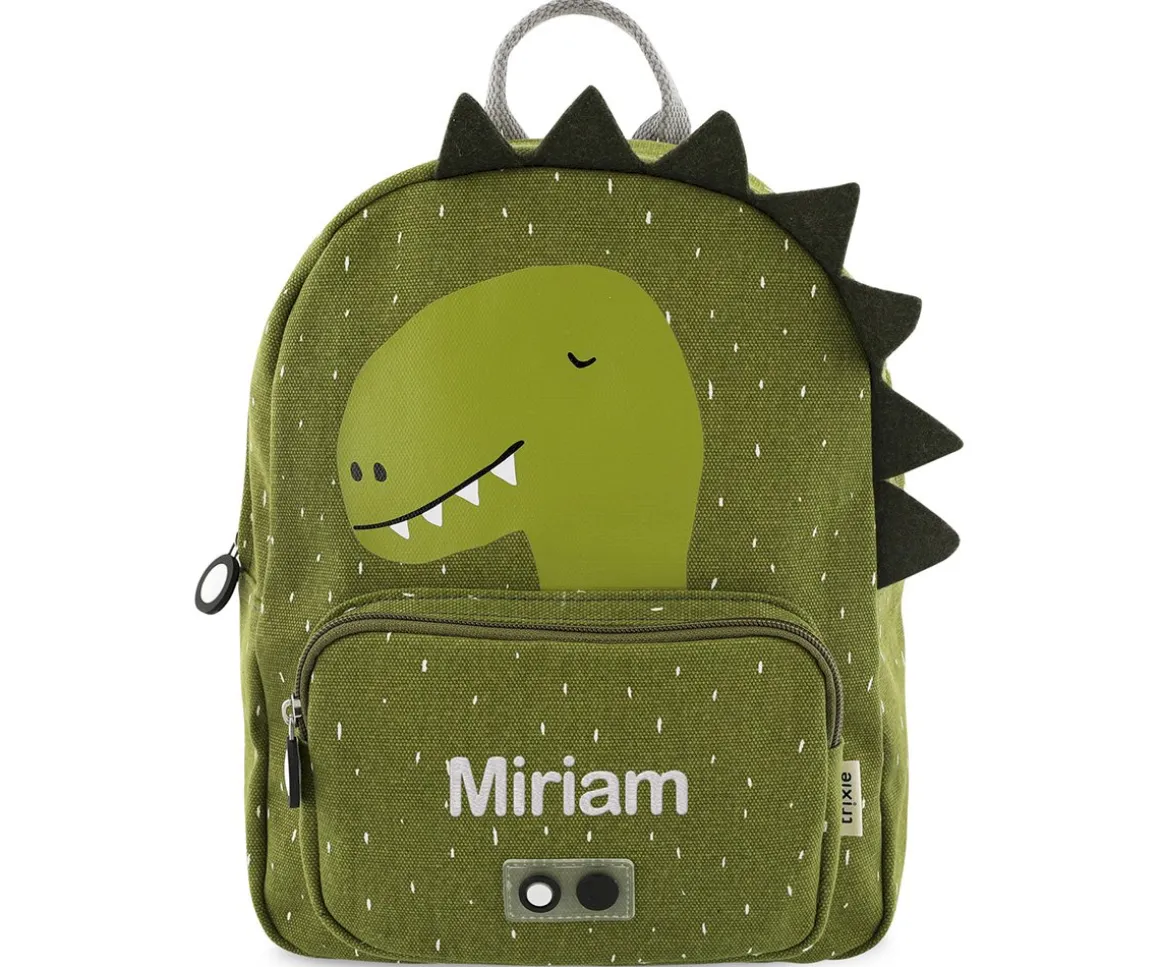 Mochila Trixie GRANDE Dino con Llavero Personalizado