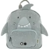 Mochila Trixie GRANDE Mr. Shark con Llavero Personalizado