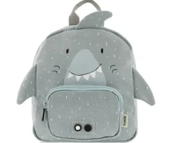 Mochila Trixie GRANDE Mr. Shark con Llavero Personalizado