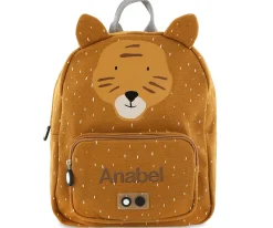 Mochila Trixie GRANDE Mr. Tiger con Llavero Personalizado