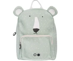 Mochila Trixie GRANDE Mr. Polar Bear con Llavero Personalizado
