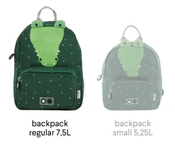 Mochila Trixie GRANDE Mr. Crocodrile Personalizable