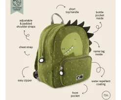 Mochila Trixie GRANDE Mr. Dino Personalizable