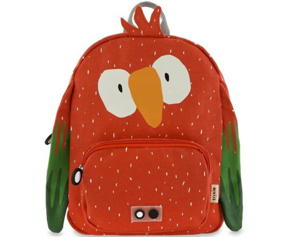 Mochila Trixie GRANDE Mr. Parrot con Llavero Personalizado