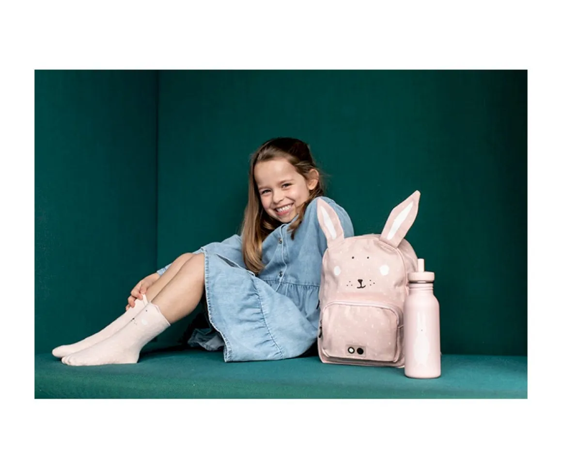 Mochila Trixie GRANDE Mrs. Rabbit con Llavero Personalizado