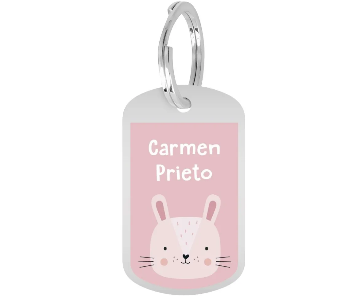 Mochila Trixie GRANDE Mrs. Rabbit con Llavero Personalizado