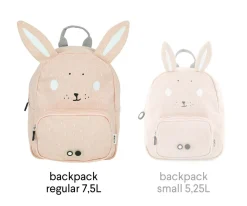 Mochila Trixie GRANDE Mrs. Rabbit Personalizable