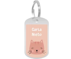 Mochila Trixie PEQUEÑA Mr. Cat con Llavero Personalizado
